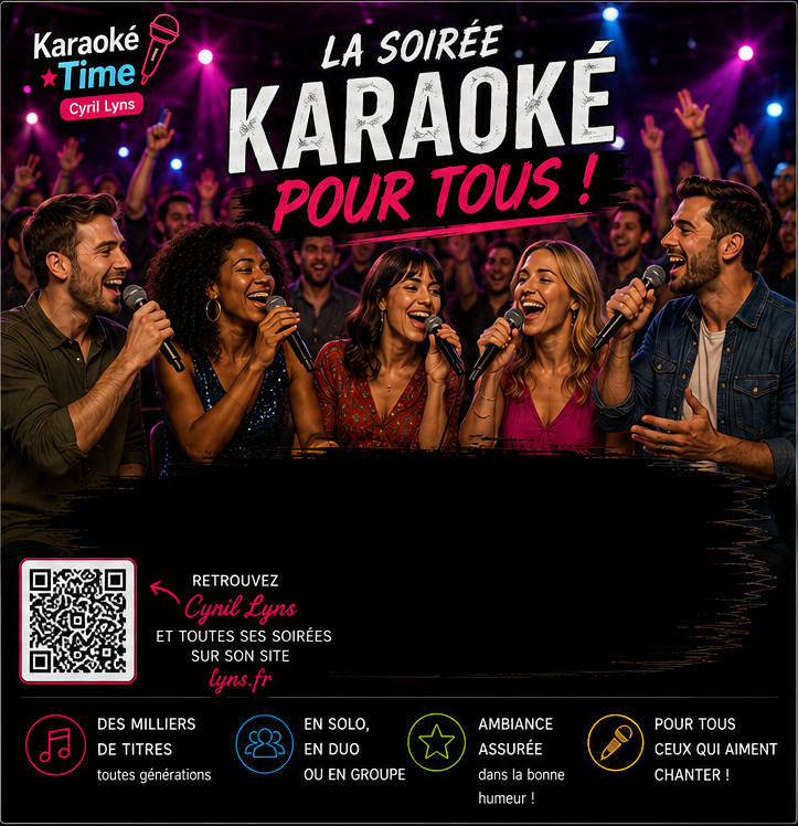 Affiche Karaoké Time